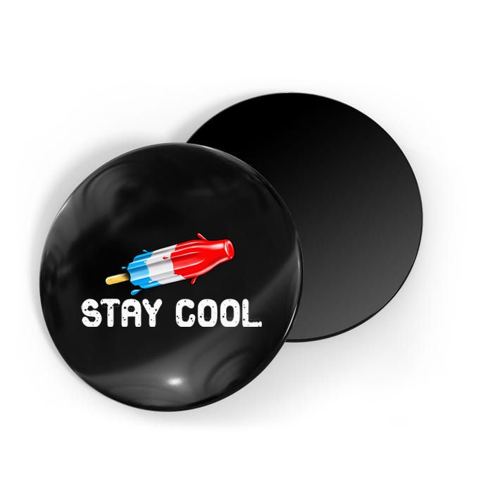 Summer Popsicle Stay Cool Funny Bomb Retro 80s Pop Gift Magnet