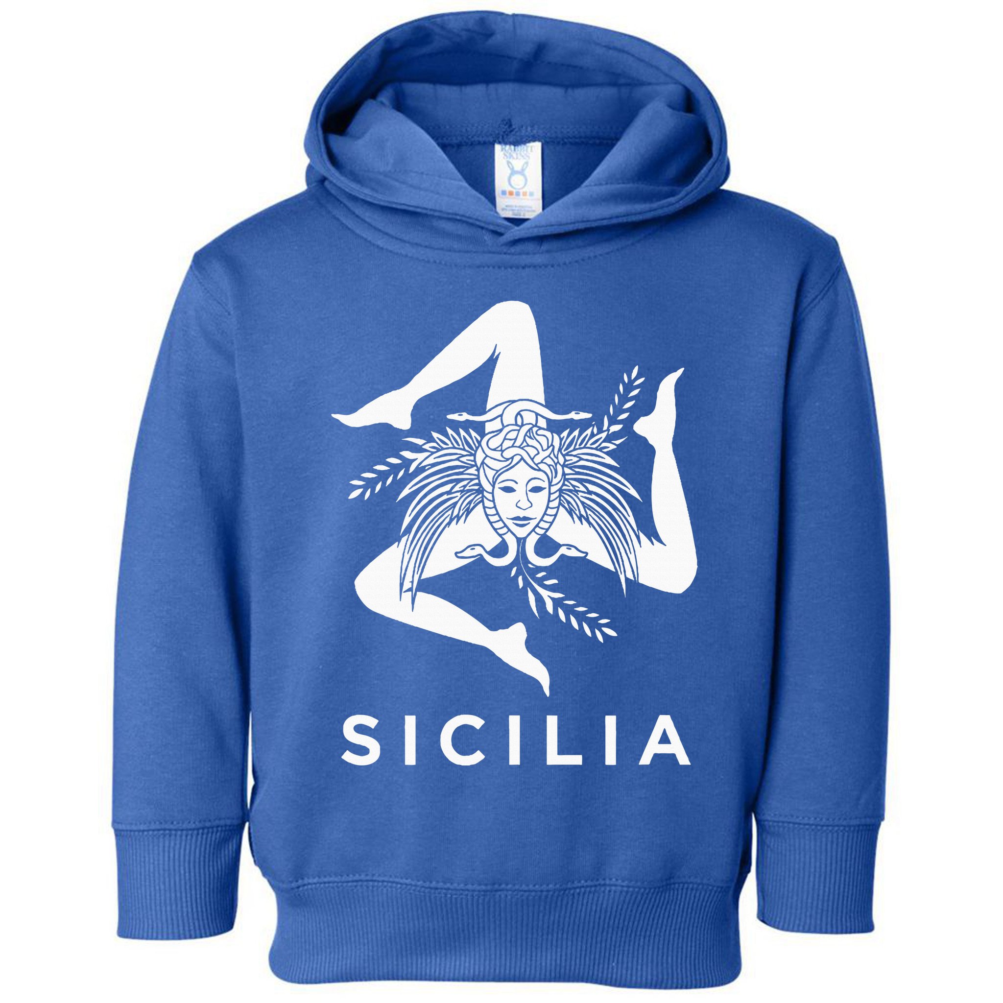 Sicilian Pride Sicilia Sicilian Flag Trinacria Toddler Hoodie