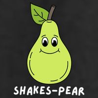 Shakes Pear Shakespeare Funny 7 Panel Mesh Trucker Snapback Hat