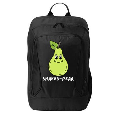 Shakes Pear Shakespeare Funny City Backpack