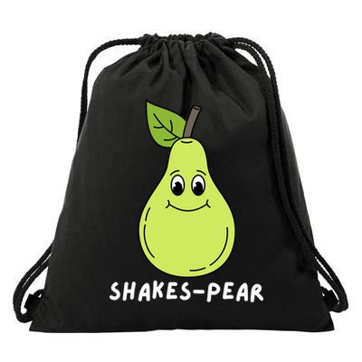 Shakes Pear Shakespeare Funny Drawstring Bag