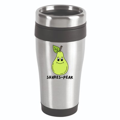 Shakes Pear Shakespeare Funny 16oz Travel Tumbler