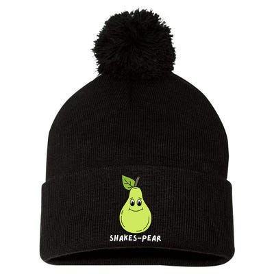 Shakes Pear Shakespeare Funny Pom Pom 12in Knit Beanie