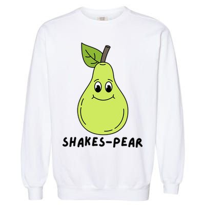 Shakes Pear Shakespeare Funny Garment-Dyed Sweatshirt