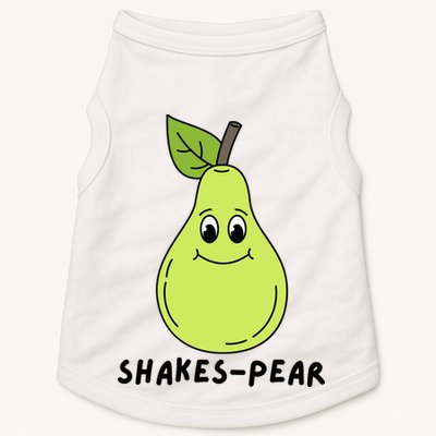 Shakes Pear Shakespeare Funny Doggie Tank