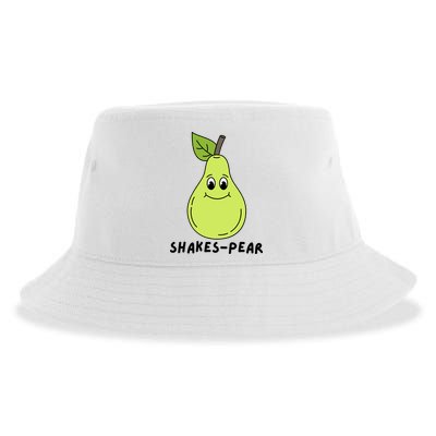 Shakes Pear Shakespeare Funny Sustainable Bucket Hat