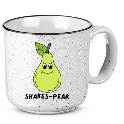 Shakes Pear Shakespeare Funny 15oz Campfire Ceramic Mug