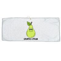 Shakes Pear Shakespeare Funny Large Microfiber Waffle Golf Towel