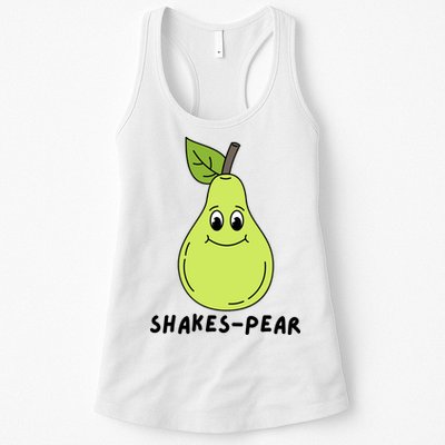 Shakes Pear Shakespeare Funny Womens Tank Top