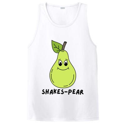 Shakes Pear Shakespeare Funny PosiCharge Competitor Tank