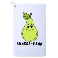 Shakes Pear Shakespeare Funny Golf Towel