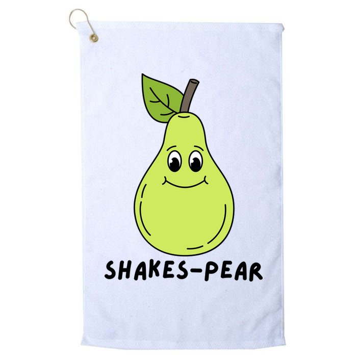 Shakes Pear Shakespeare Funny Golf Towel