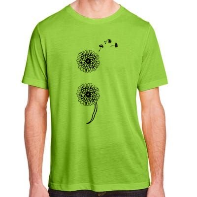 Semicolon Project Suicide Prevention Blowball Dandelion Gift Adult ChromaSoft Performance T-Shirt