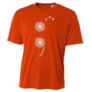 Semicolon Project Suicide Prevention Blowball Dandelion Gift Cooling Performance Crew T-Shirt