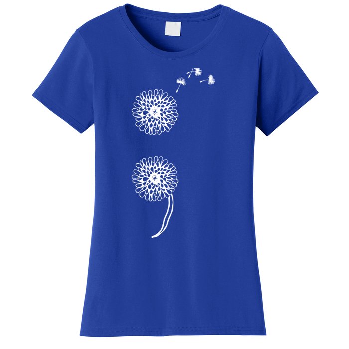 Semicolon Project Suicide Prevention Blowball Dandelion Gift Women's T-Shirt