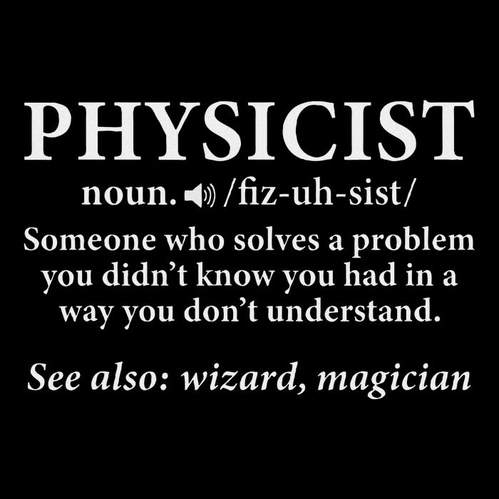 Scientist Physics Student Funny Physicist Definition Flat Bill Trucker Hat