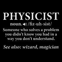 Scientist Physics Student Funny Physicist Definition 16 in Basic Backpack
