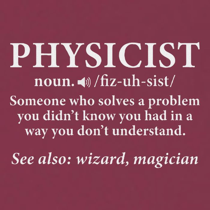 Scientist Physics Student Funny Physicist Definition 16oz Travel Tumbler