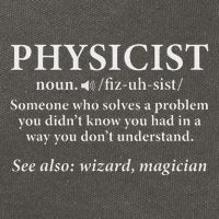 Scientist Physics Student Funny Physicist Definition Cotton Canvas Backpack