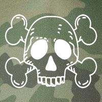 Skull Pirate Legacy Tie Dye Trucker Hat