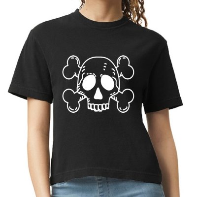 Skull Pirate Comfort Colors Boxy T-Shirt