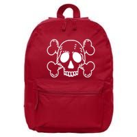 Skull Pirate 16 in Basic Backpack