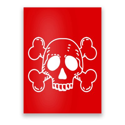 Skull Pirate Poster