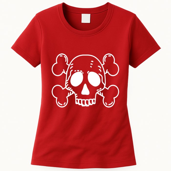 Skull Pirate Womens T-Shirt