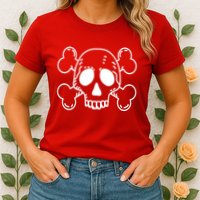 Skull Pirate Womens T-Shirt