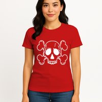Skull Pirate Womens T-Shirt