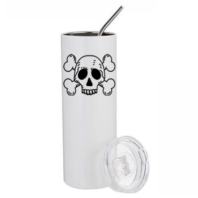 Skull Pirate Stainless Steel Tumbler