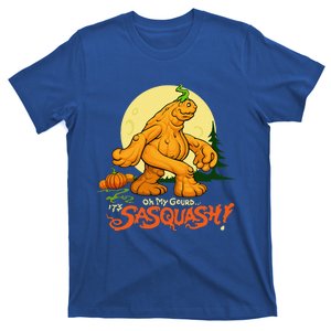 Sasquash! Pumpkin Squash Funny Halloween Sasquatch Bigfoot T-Shirt