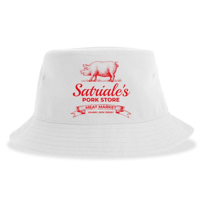 Satriale’S Pork Store Kearny New Jersey Sustainable Bucket Hat