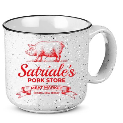 Satriale’S Pork Store Kearny New Jersey 15oz Campfire Ceramic Mug