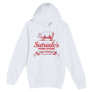 Satriale’S Pork Store Kearny New Jersey Premium Pullover Hoodie