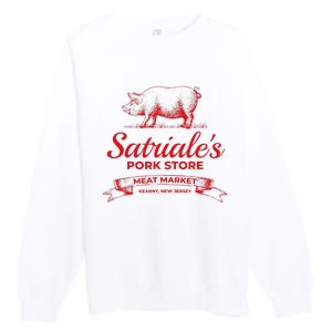 Satriale’S Pork Store Kearny New Jersey Premium Crewneck Sweatshirt