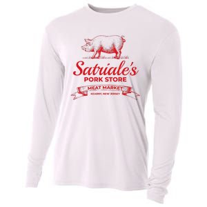 Satriale’S Pork Store Kearny New Jersey Cooling Performance Long Sleeve Crew