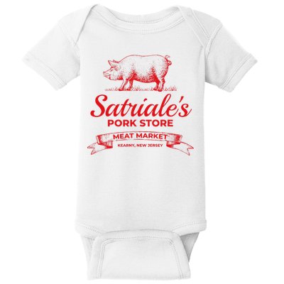 Satriale’S Pork Store Kearny New Jersey Baby Bodysuit