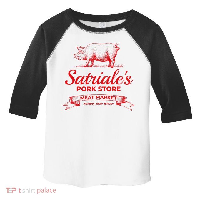 Satriale’S Pork Store Kearny New Jersey Toddler Fine Jersey T-Shirt