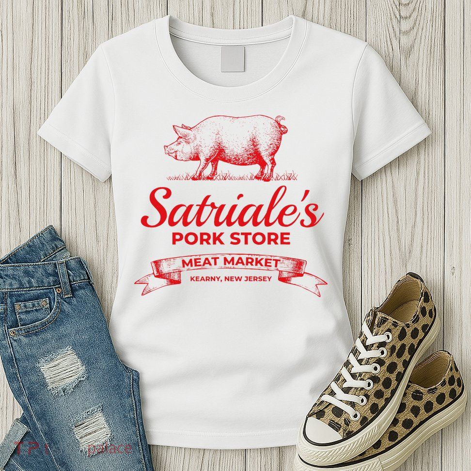 Satriale’S Pork Store Kearny New Jersey Womens T-Shirt
