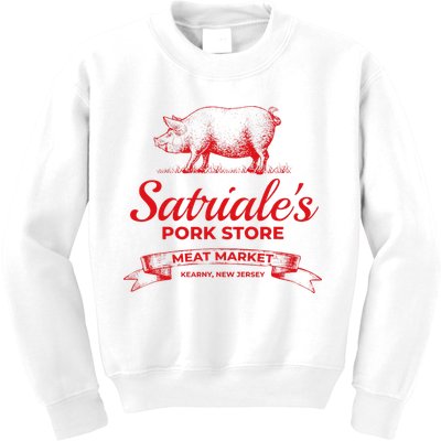 Satriale’S Pork Store Kearny New Jersey Kids Sweatshirt