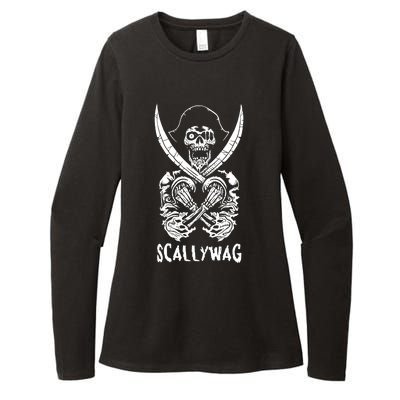 Scallywag Pirate Womens CVC Long Sleeve Shirt