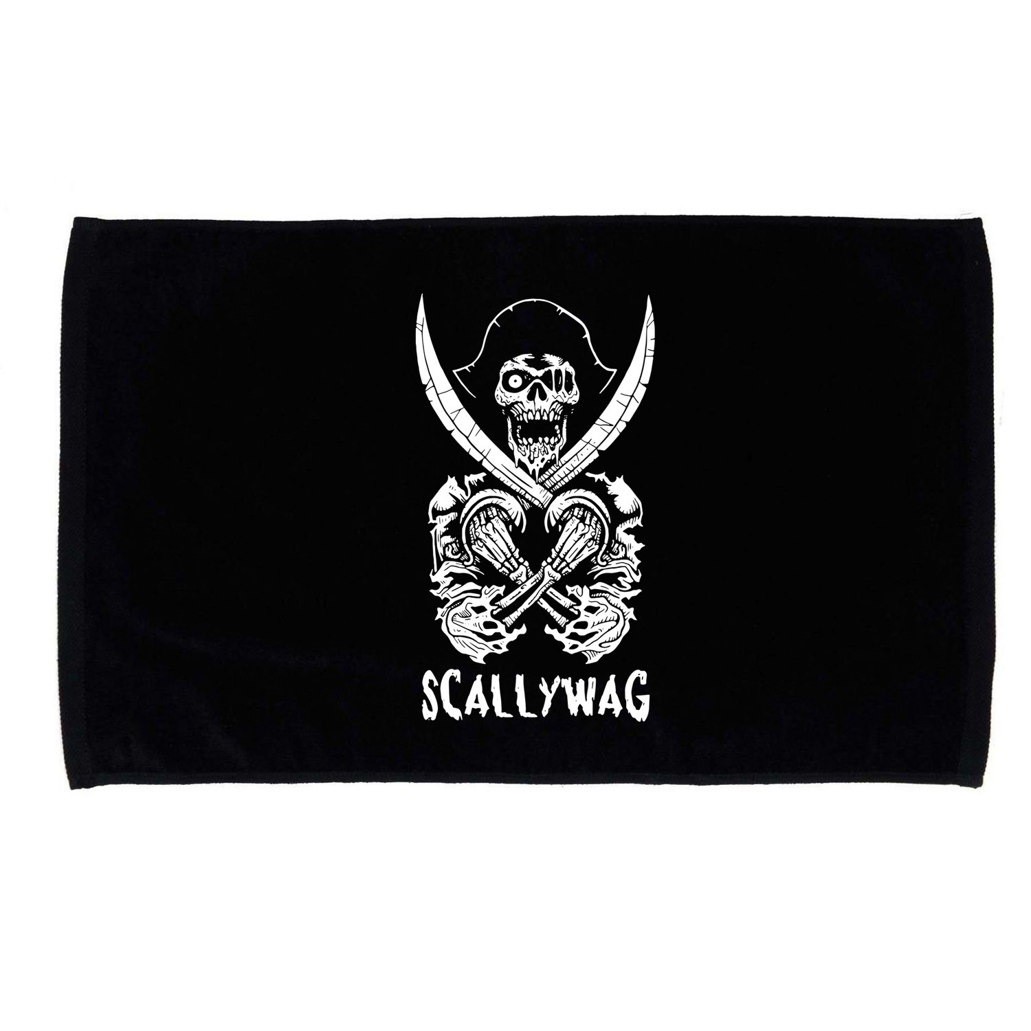 Scallywag Pirate Microfiber Hand Towel