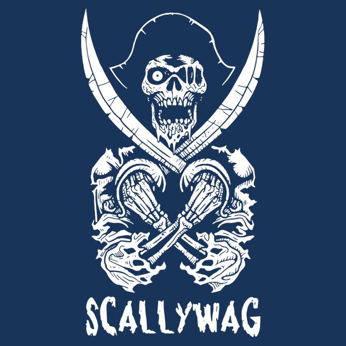 Scallywag Pirate Cooling Performance Crew T-Shirt