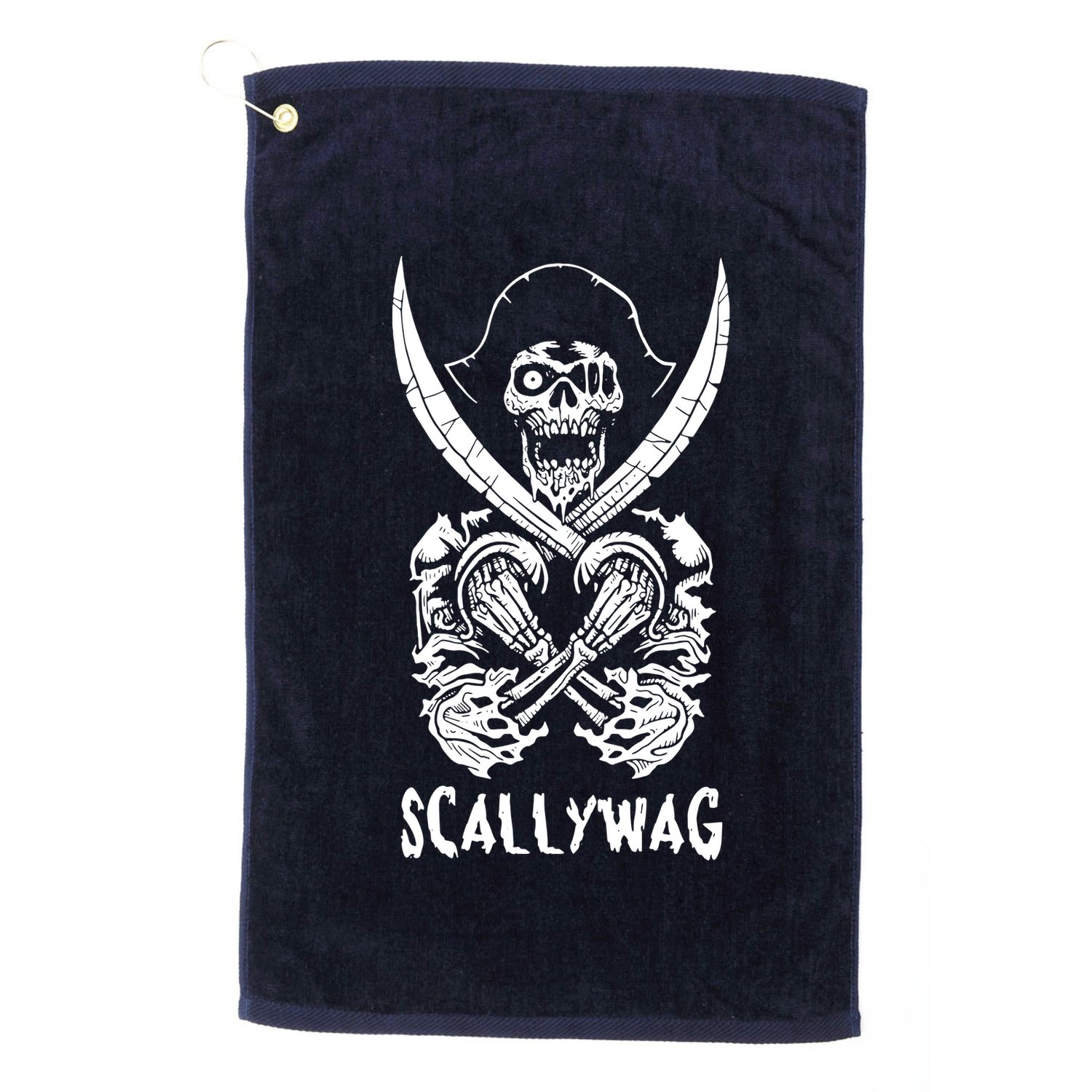 Scallywag Pirate Golf Towel