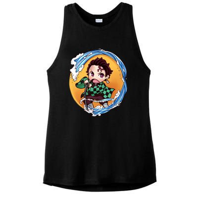 Sword Power Ladies PosiCharge Tri-Blend Wicking Tank