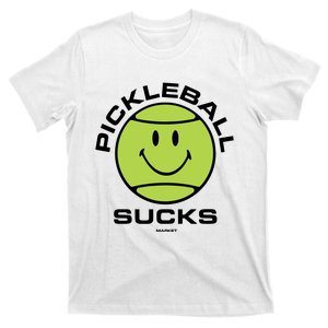 Smiley Pickleball Sucks Limited T-Shirt