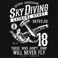Skydiving Parachuting Skydive Tee Skydiver Ladies PosiCharge Tri-Blend Wicking Tank