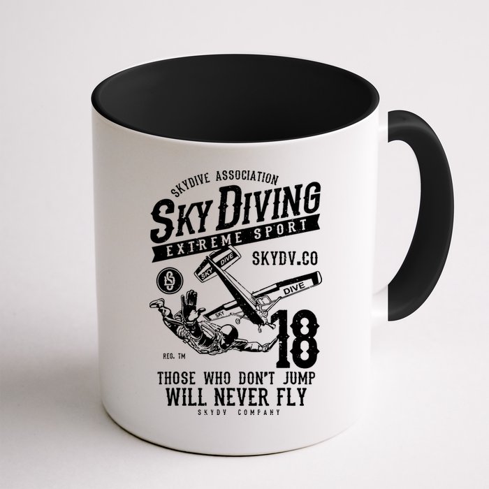Skydiving Parachuting Skydive Tee Skydiver Mug