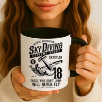 Skydiving Parachuting Skydive Tee Skydiver Mug